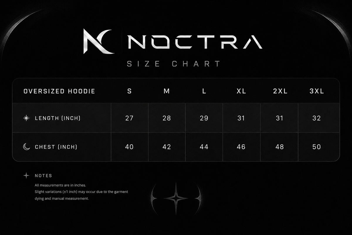 Noctra Violet Rift Oversized Hoodie