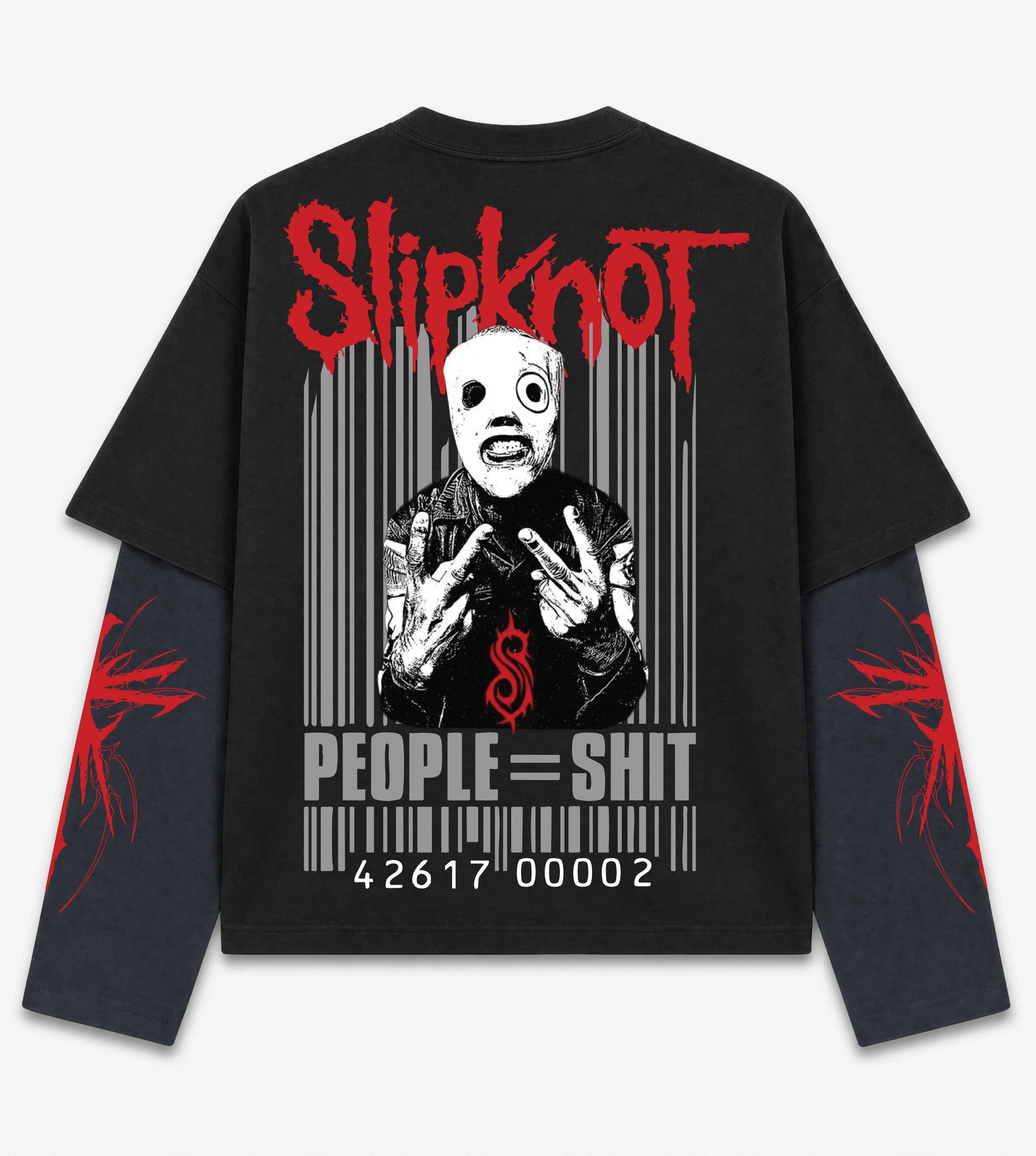 Slipknot – Barcode Carnage Oversized T-Shirt