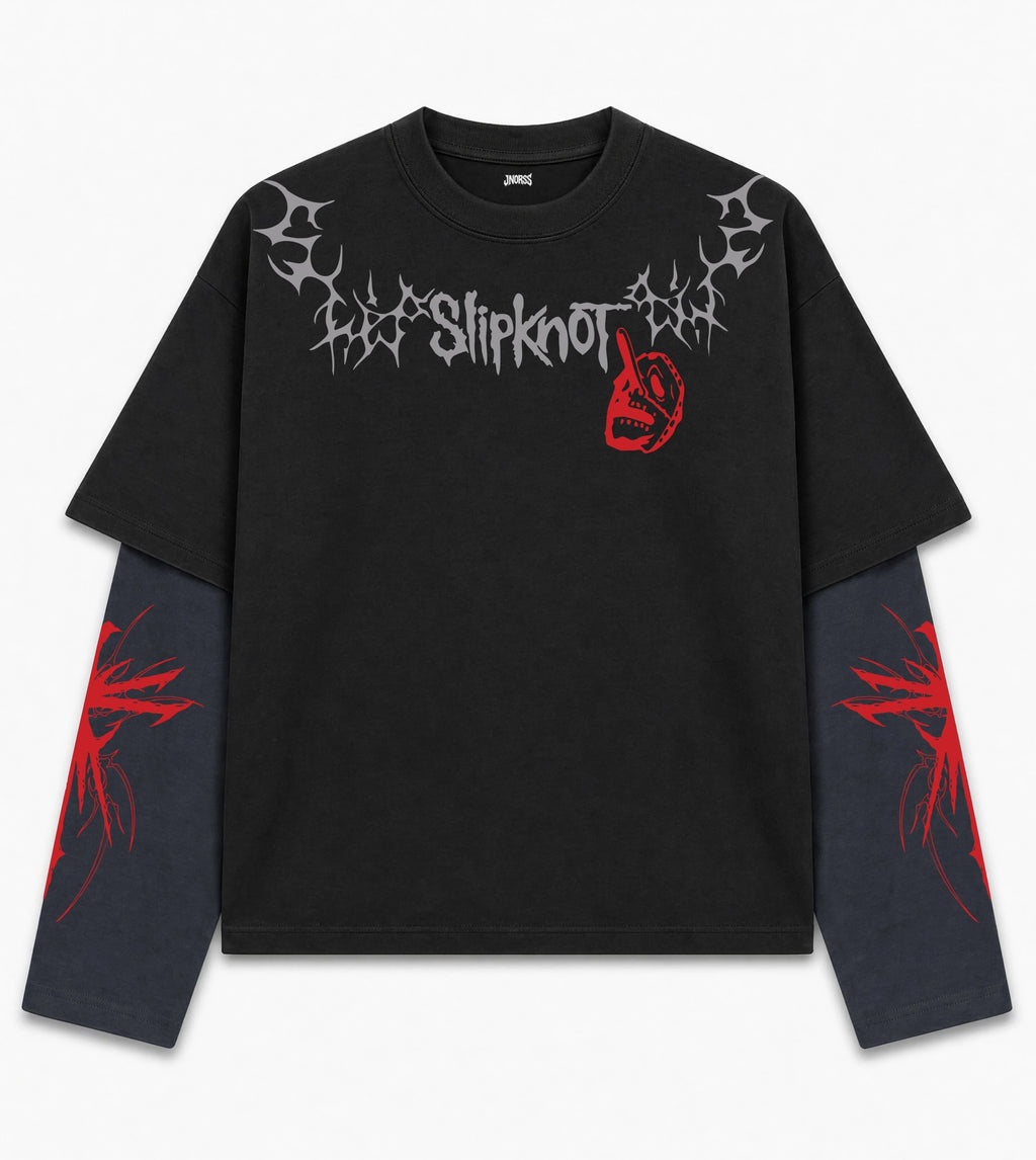 Slipknot – Barcode Carnage Oversized T-Shirt