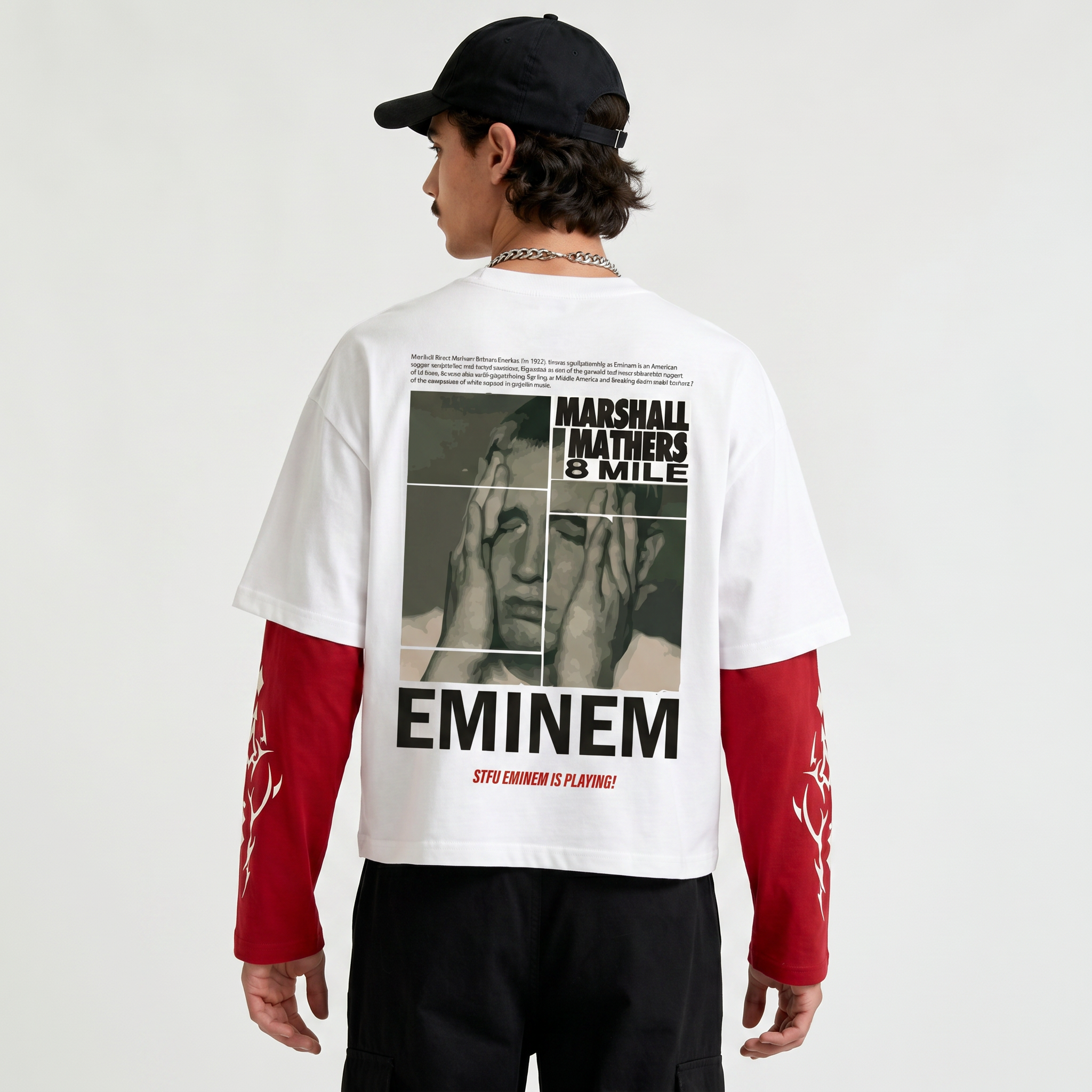 Eminem STFU Sessions Oversized T-Shirt