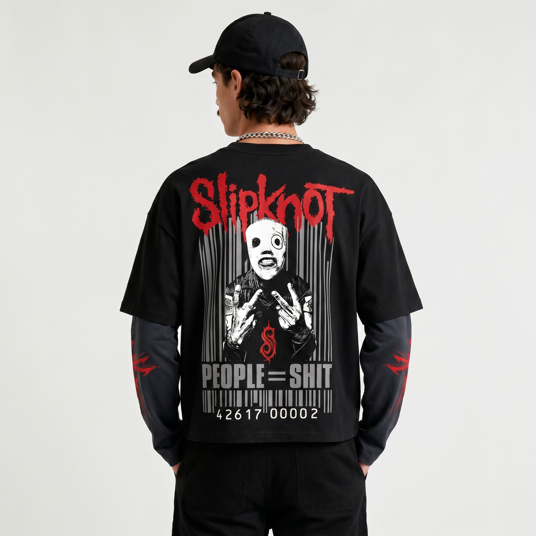 Slipknot – Barcode Carnage Oversized T-Shirt